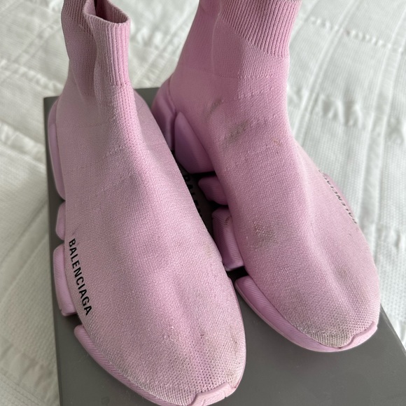 Balenciaga trainers pink- Sz 38 (8) - Picture 3 of 6